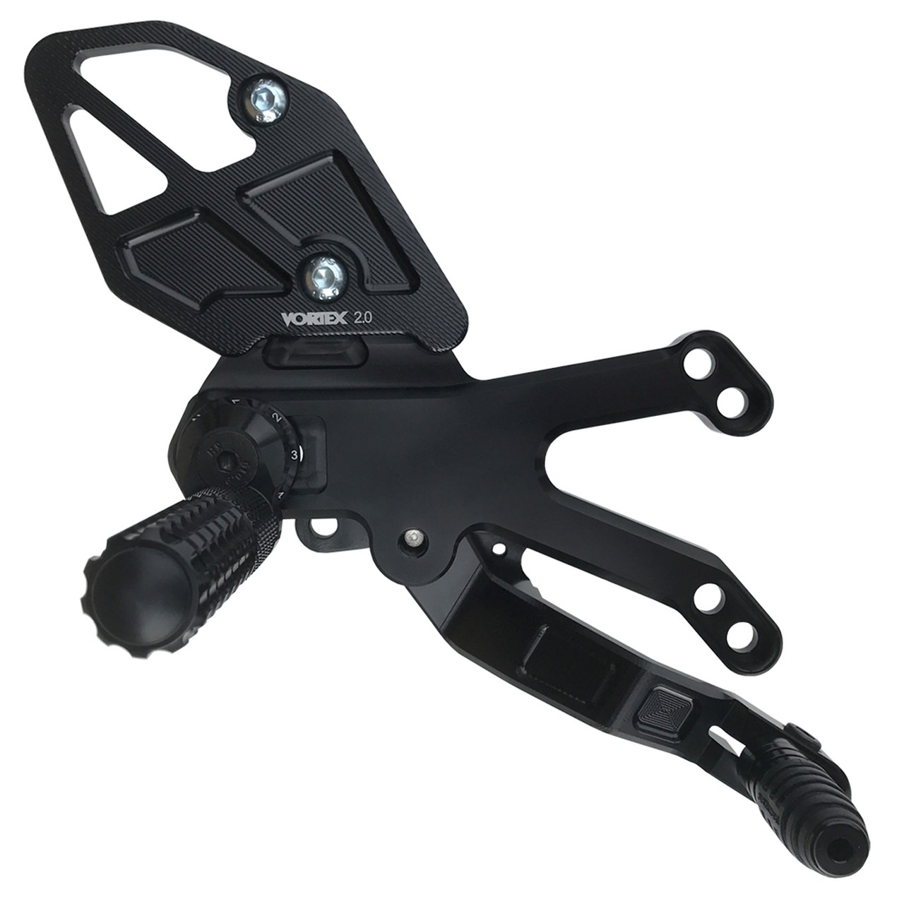 Vortex V3 2.0 Adjustable Rearsets 2015-2023 Yamaha YZF-R3 - RS628K